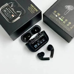 A9 Pro Earbuds Anc/enc Dauble Dark Tuch Screen Display Noise Reduction