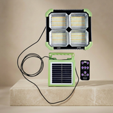 Solar Wall Lamp Split with Remote Control Black