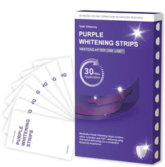 Purple Teeth Whitening Strips [pack of 7]
