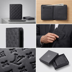 Premium Monogram Slim Wallet 🤎