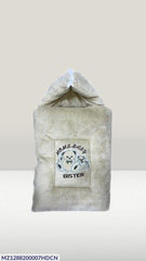 Baby Velvet Carry Nest Hooded Beige for Home & Travel