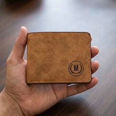 M-Design Soft Leather Bifold Wallet for Men