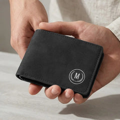 M-Design Soft Leather Bifold Wallet for Men