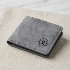 M-Design Soft Leather Bifold Wallet for Men